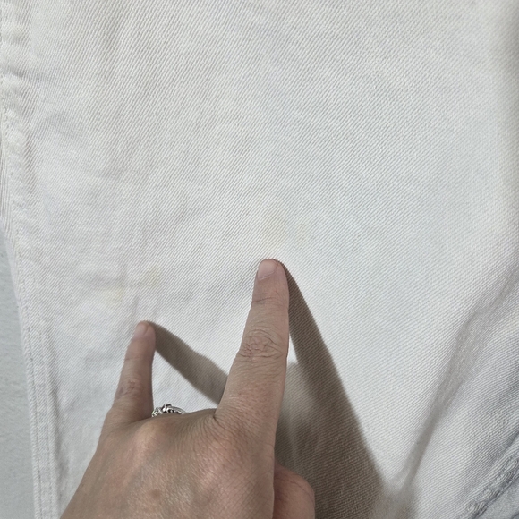 Hollister Ultra High Rise Mom Jeans Women’s 11R W30 Colorblock Blue White Denim - Picture 12 of 14